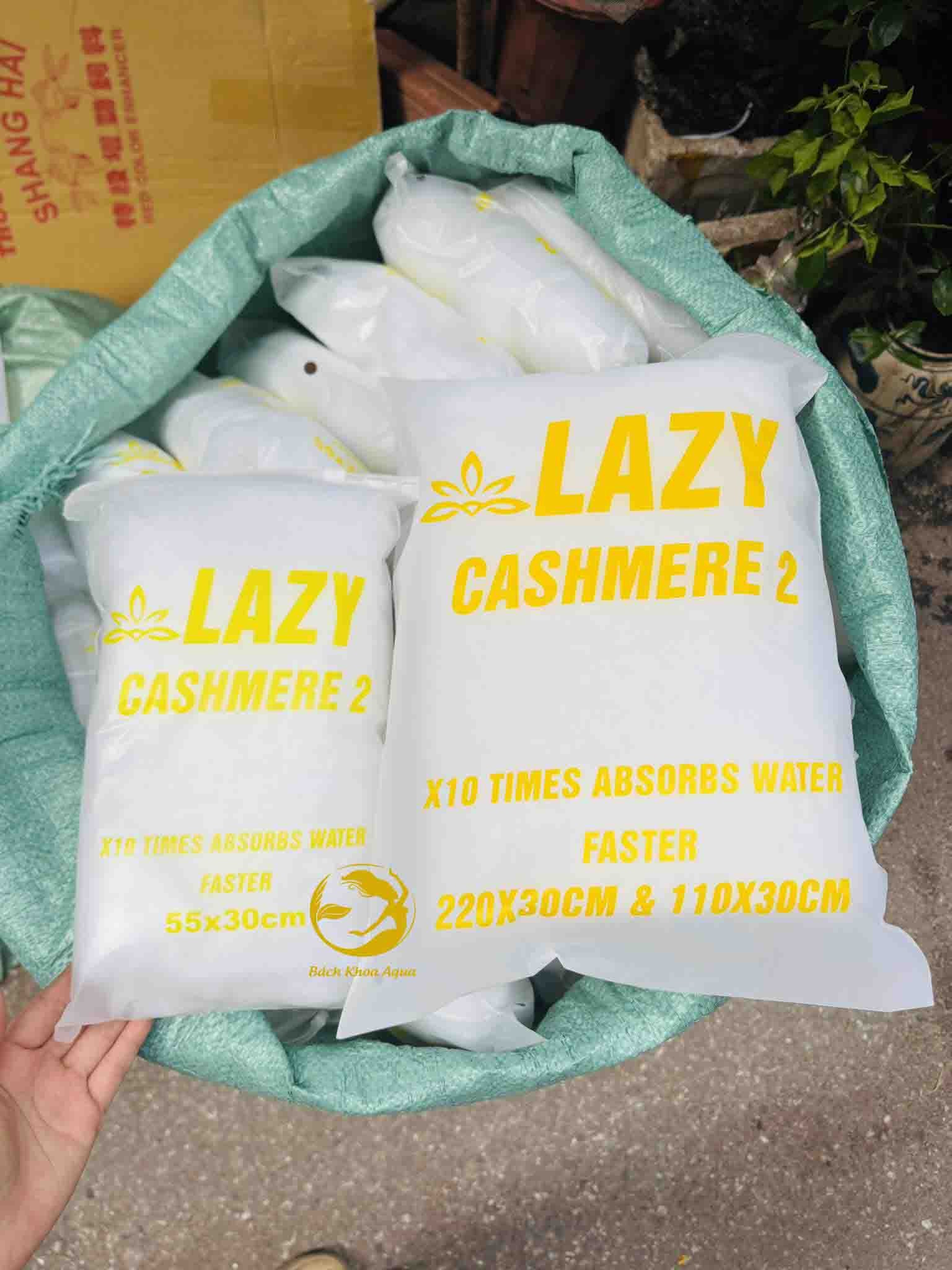 Bông lọc Lazy Cashmere 2 - Giữ cặn bẩn và bụi mịn siêu hiệu quả cho bể cá